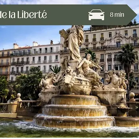 Apartment T2 Au Coeur De 4 Pers L'escaletoulonnaise